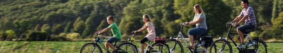 Fahrradfamilie van Offeren