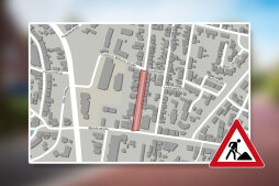  Der südliche Teil der Schwartzstraße wird bis zum 5. September gesperrt 