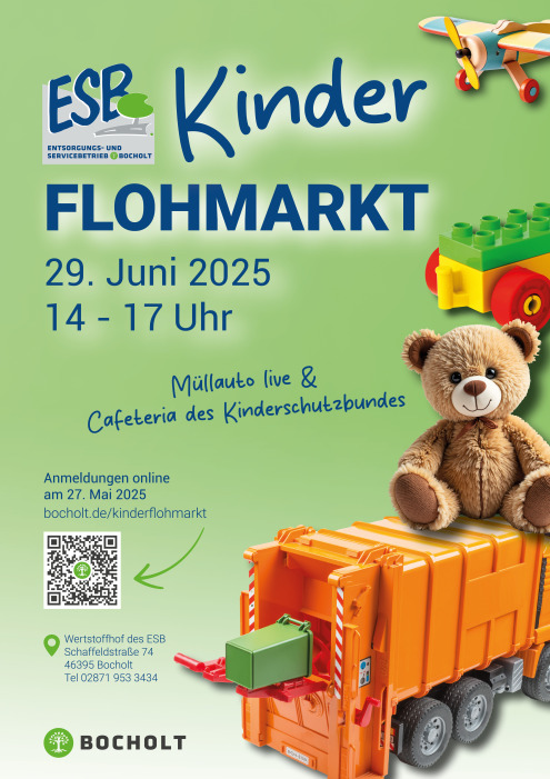 Kinderflohmarkt Plakat