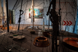 Ausstellung 'Schwere Schritte' Am 6. August wurde die Sonderausstellung 'Schwere Schritte' eröffnet