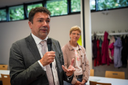 Bürgermeister Christian Mangen würdigte das Engagement der Bocholterinnen und Bocholter Bürgermeister Christian Mangen würdigte das Engagement der Bocholterinnen und Bocholter