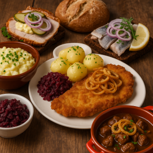 Beispiel dänischer Spezialitäten