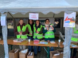 Registrierungsteam des Walk in Freedom 2026