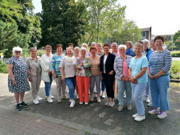  Die Landfrauengruppe aus der belgischen Partnerstadt Bocholt 