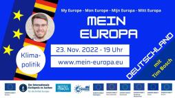  Grafik zur Ankündigung Mein Europa 23.11.2022 