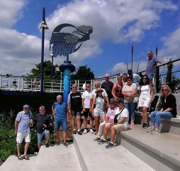  Die Deutsch-Britische, Deutsch-Französische und Deutsch-Chinesische Gesellschaften Bocholt besuchen die grenzübergreifende OPEN AIR - Kunstausstellung \