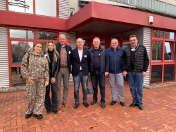 Ukrainische Wirtschaftsdelegation bei Fa. Bönemann