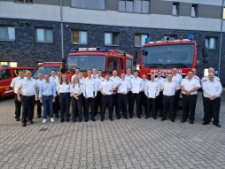  Viele glückliche Gesichter gab es bei der diesjährigen Mitgliederversammlung des Stadtfeuerwehrverbandes Bocholt. Es wurden viele Beförderungen und Ehrungen ausgesprochen. 