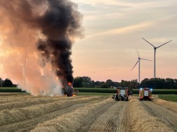  Mähdrescherbrand 2 