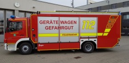  Symbolbild Gerätewagen Gefahrgut 