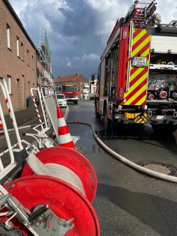  Küchenbrand Eintrachtstraße 1/2 