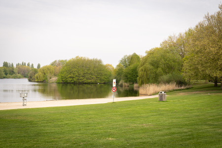 Die Badebucht am Bocholter Aasee