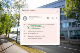 Mail-Programme zeigen per Symbol an, dass eine E-Mail und dessen Inhalt mit einem Zertifikat von einem vertrauenswürdigen Herausgeber digital signiert wurden.