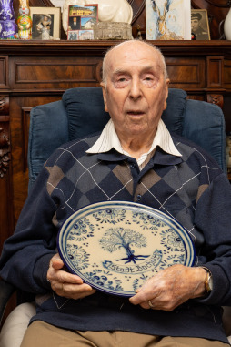  Der 100-jährige Georg Letschert feiert in dieser Woche seinen runden Geburtstag. 
