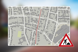 Vom 18. Februar bis zum 27. März wird die Fahrbahn der Adenauerallee halbseitig gesperrt Vom 18. Februar bis zum 27. März wird die Fahrbahn der Adenauerallee halbseitig gesperrt