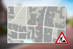  An der Nobelstraße finden Arbeiten der stadtwerker statt 