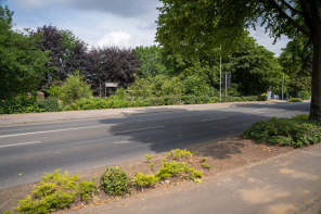 An dieser Stelle wird eine neue Querung mit Ampel für den Radverkehr eingerichtet.