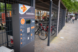 Die Abstellanlage am Liebfrauenplatz Die Abstellanlage am Liebfrauenplatz