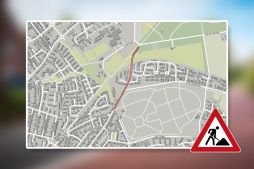  Für Baumpflegearbeiten wird ein Bereich an der Blücherstraße temporär gesperrt 