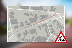 Vom 4. bis zum 14. August 2026 kommt es auf der Uhlandstraße zu Verkehrsbeeinträchtigungen Vom 4. bis zum 14. August 2026 kommt es auf der Uhlandstraße zu Verkehrsbeeinträchtigungen