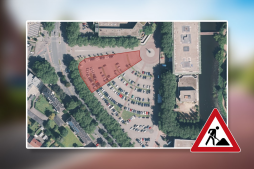  Zweitägige Teilsperrung des Parkplatzes am Berliner Platz aufgrund von Kampfmittelsondierungen  