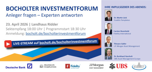 Uitnodiging Bocholt Investeringsforum