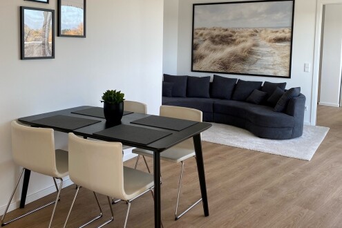 Appartement op het oosten met klein terras