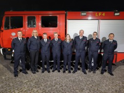  Bei der Feuerwehr Bocholt-Suderwick wurden Beförderungen und Ehrungen ausgesprochen. 