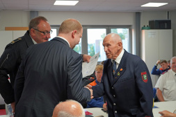 Ledenvergadering brandweer 2024 2 70 jaar lid van de vrijwillige brandweer: Paul Stevens