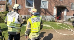  Brand in de Dortmunder Straße 