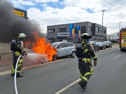  Voertuigbrand Franzstraße 