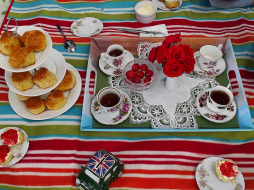  Ein typisch britisches Frühstück - das wurde jetzt in Bocholt serviert. 