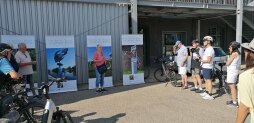  Fietstocht naar de tentoonstellingsobjecten van de grensoverschrijdende OPEN AIR kunsttentoonstelling \