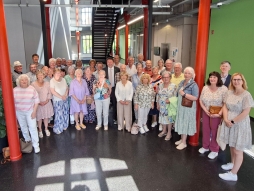 Seniorenraad van Belgisch Bocholt bezoekt Bocholt 27 senioren uit de Belgische zusterstad Bocholt waren afgelopen woensdag te gast in Bocholt.