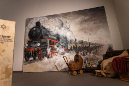 Tentoonstelling Riga 2 Motief van de Riga-tentoonstelling in Bocholt.