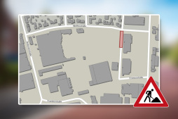 Afsluiting van de Friesenstraße Vanwege de bouwwerkzaamheden wordt de Friesenstraße vanaf woensdag 15 april 2026 volledig afgesloten voor gemotoriseerd verkeer.