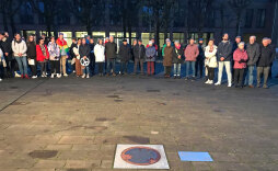  100 deelnemers verzamelden zich in Bocholt om op te komen voor vrede, tolerantie en liefdadigheid. 