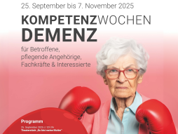 Week van de Dementievaardigheden De evenementenreeks 'Kompetenzwochen Demenz' biedt waardevolle informatie over omgaan met dementie.