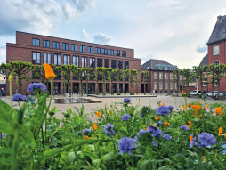  De kantine op de Benölkenplatz in Bocholt 