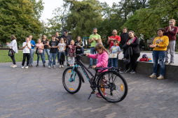  Veel blije gezichten bij de prijsuitreiking tijdens de \