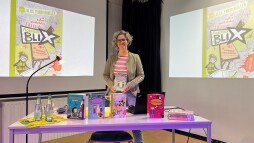  Kinderboekenschrijfster Alice Pantermüller inspireerde kinderen in de stadsbibliotheek 