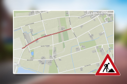 Afsluiting van het fietspad in de Werther Straße Het fietspad op de Werther Straße in de richting van Isselburg wordt afgesloten vanaf de kruising met Am Hagelkreuz tot waarschijnlijk het einde van het jaar.