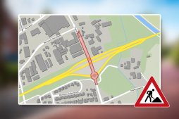 Volledige afsluiting van de K 1 vanwege wegwerkzaamheden De renovatie van de Franzstraße/Büngerner Allee gaat op 19 oktober van start