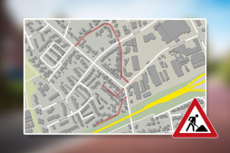  Vier straten in het stadsgebied zijn getroffen 