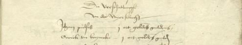 Vee taxatie van de Neue Klucht in 1534