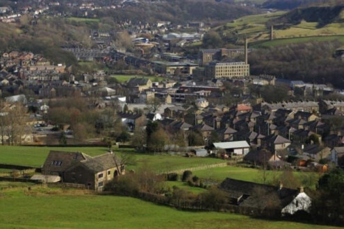 Foto Rossendale - Uitzicht in de vallei