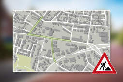 30 km/u in het IVM-gebied In de groen gemarkeerde weggedeelten geldt binnenkort een maximumsnelheid van 30 km/u van 7 uur 's ochtends tot 5 uur 's middags.