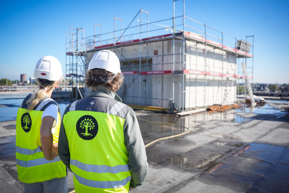 Update gemeentehuis: voorbereidingen voor de uitbreiding zijn bijna afgerond