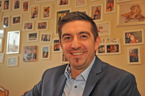 Sandro Dragone ist Mitglied des Integrationsrates der Stadt Bocholt - Foto: Bruno Wansing