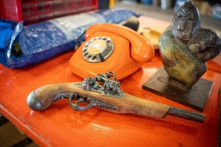Verschiedene Sachen auf der Bocholter Sperrmuellboerse